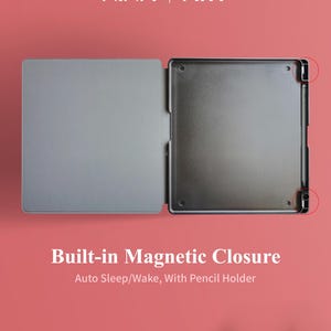 Étui personnalisé pour Kindle Tarot, étui pour Kindle The Reader, 2024 Colorsoft Paperwhite 12e génération, étui pour Kindle arrière magnétique, étui Kobo image 10