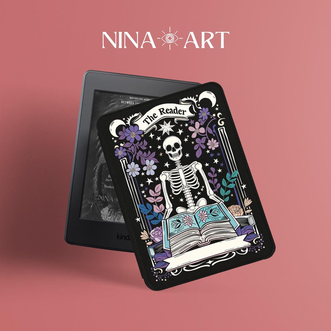 Personalized Tarot Kindle Case, the Reader Kindle Cover, 2024 Colorsoft ...