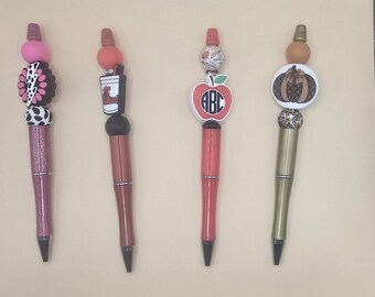 Gothic and Girly Beaded Pens