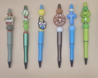 Character Beaded Pens