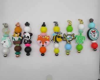 Beaded Keychains W/Out Ring