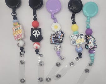 Beaded Badge Reels