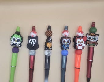 Halloween Season Beaded Pens