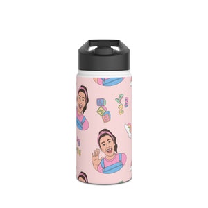 Ms. Rachel Stainless Steel Water Bottle, Standard Lid