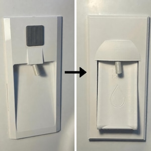 GE Refrigerator Internal Water Dispenser Lever Upgrade | Hands-Free Replacement | Easy Tool-Free Install