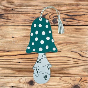 Mushroom bookmark
