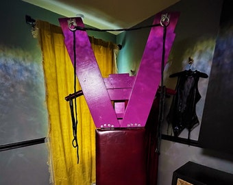 Folding St.Andrew's Cross bondage furniture