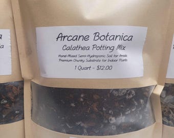 Premium Calathea Potting Mix - Organic, Well-draining Blend for Thriving  Calatheas | Cycle of Plant - Etsy