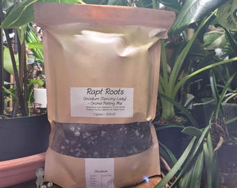 Oncidium (Dancing Lady) Orchid Potting Mix - Hand Mixed Semi-Hydroponic Soil for Orchids