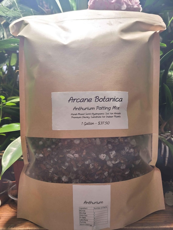 Anthurium Potting Mix - Hand-mixed Semi-hydroponic Soil for Aroids, Chunky  Substrate for Indoor Plants - Etsy Israel