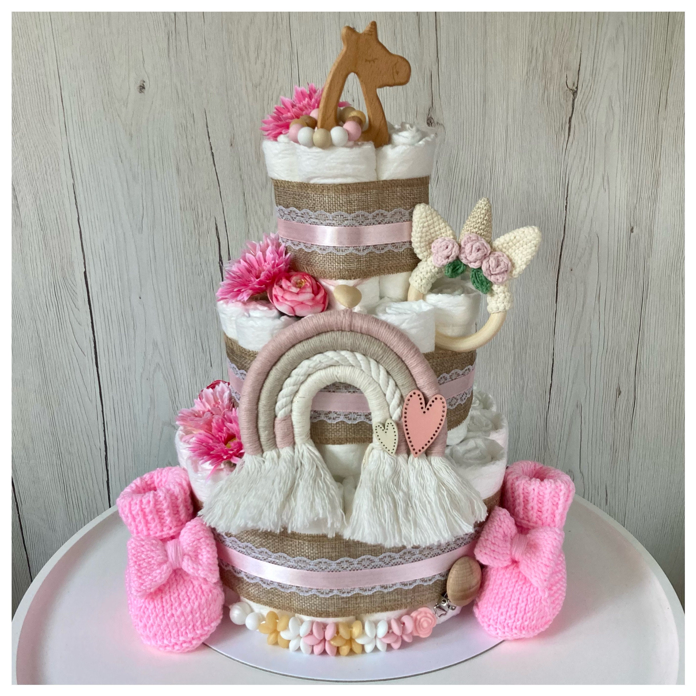 Complete Diaper Cake Manual: Step-by-step Instructions - Etsy
