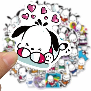 Pack of 50 Cartoon Dog 1 Stickers for Water Bottles Kids Teens Bicycles Guitar Phone Laptop Decals Sticker Suitcase Skateboards