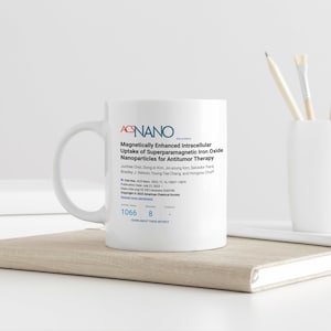 Custom Publication Mug | For PhD, Scientists, Masters Student | Science Mug | Graphical Abstract Mug | Figure Mug