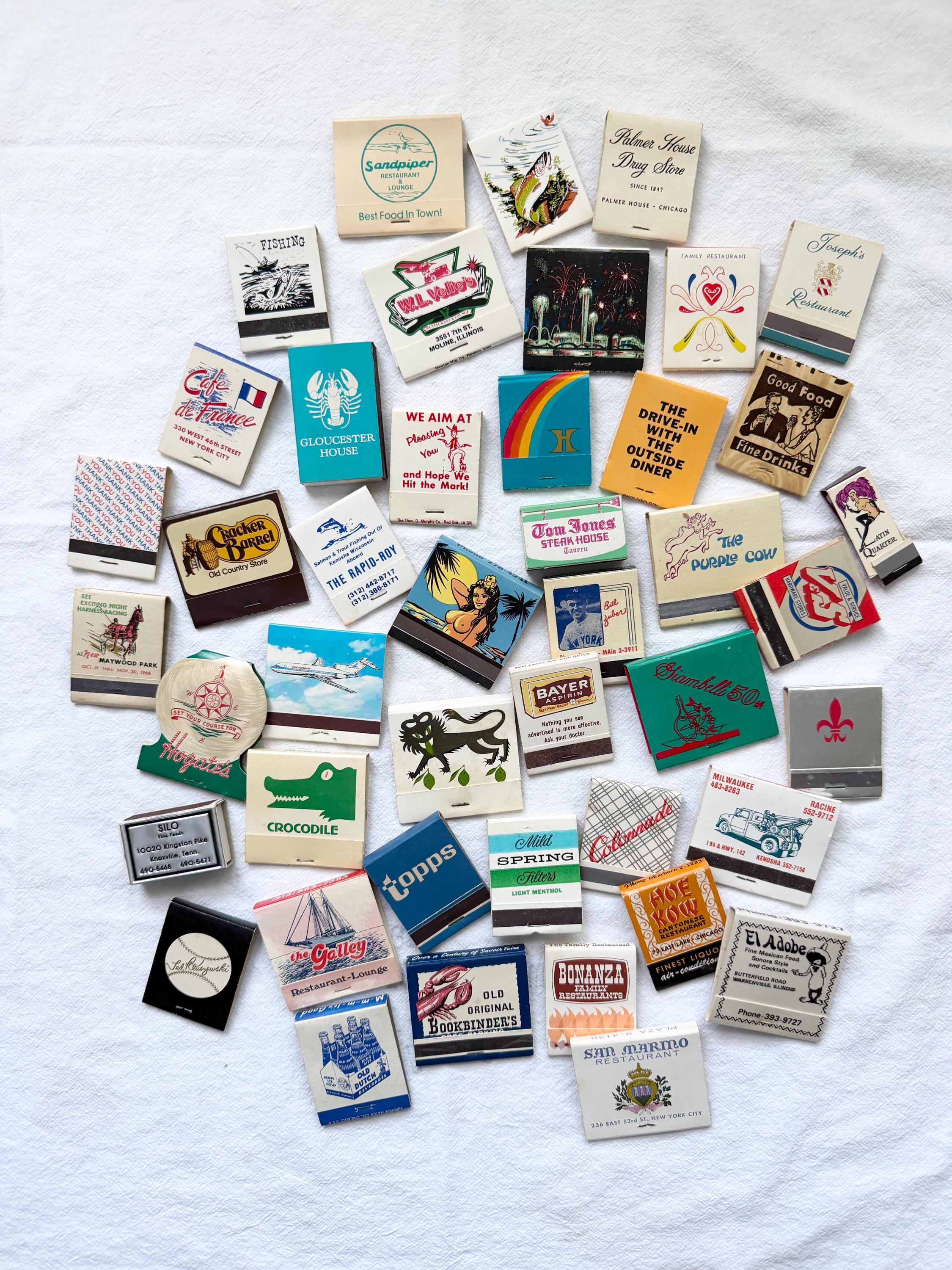 Lot of Vintage Matchbooks - Etsy display picture 1