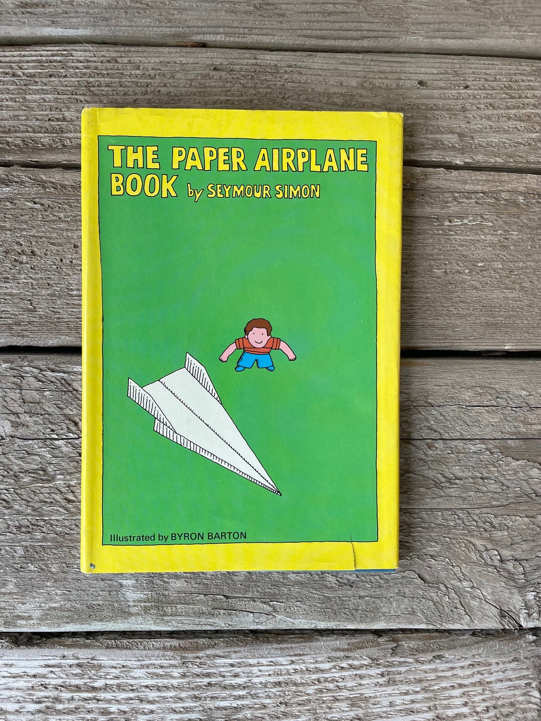 Vintage Childrens Book Paper Airplanes Etsy