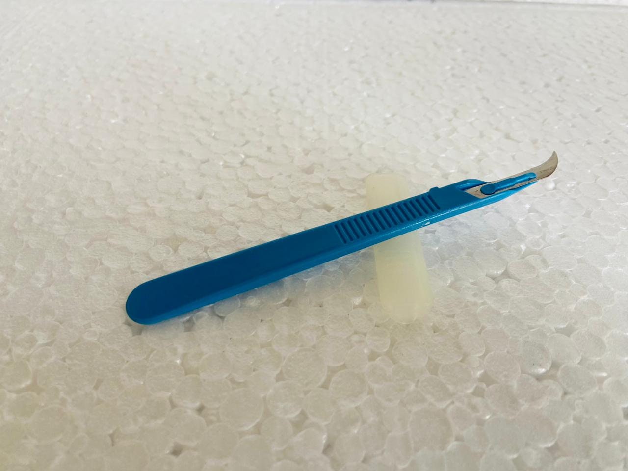 10 PCS Disposable Scalpel Blades #12 More Precision Tool Scalpel Blades with for craft designing, Clay designing, wooden designing etc.