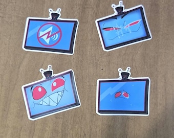 STICKERS | Dark Mode Vox Vinyl Sticker - Etsy