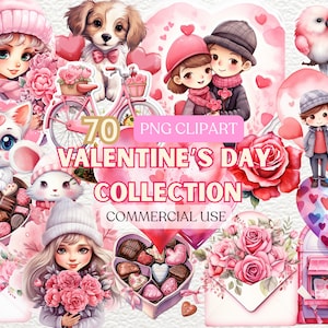 バレンタインデーのクリップアート、ピンクのクリップアート、水彩バレンタイン、愛のクリップアート、バレンタインデーの PNG ファイル、かわいいハートのクリップアート、カップルのクリップアート