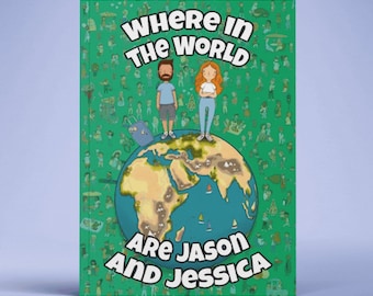 Personalized Search and Find Book for Adults – Anniversary Gift