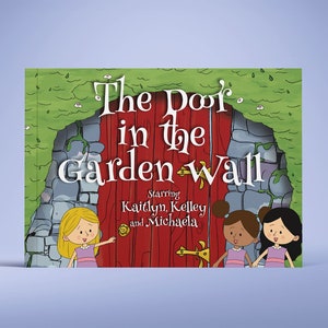 Porte dans le mur du jardin - Aventure personnalisée pour trouver le chemin du retour - Ajoutez jusqu'à trois enfants