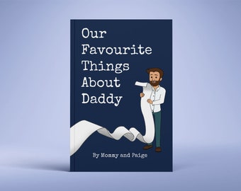 My Favourite Things About You - Personalized Book for Adults | Anniversary Gift | Valentine's Day Gift | Father's Day Gift | Mother's Day |