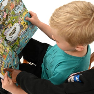Where In The World Are You Personalised Search and Find Book Add up to Three Children image 4