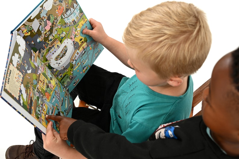Where In The World Are You Personalised Search and Find Book Add up to Three Children image 4