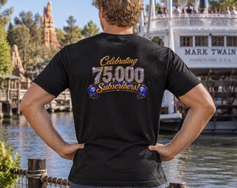 Celebrating 75,000 Subscribers Graphic T-Shirt