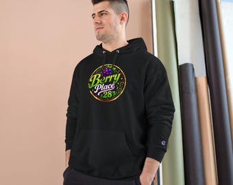 Official Berry Place 28 Champion Hoodie | Retro Logo Pullover | Premium Cozy Fan Gear