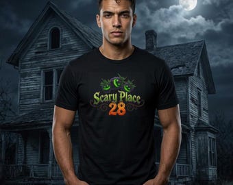 Scary Place 28 Tee | Halloween Haunted Berries Shirt