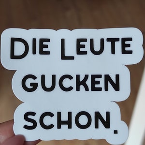 Vinyl Sticker- People are already watching