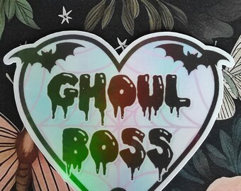 Vinyl Sticker- Ghoul Boss Holographic