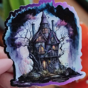 Vinyl Sticker- Haunted House