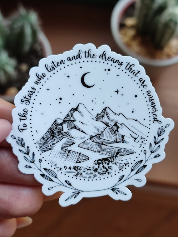 Vinyl Sticker/ Velaris/ City of Starlight/ACOTAR/ to the Stars who listen