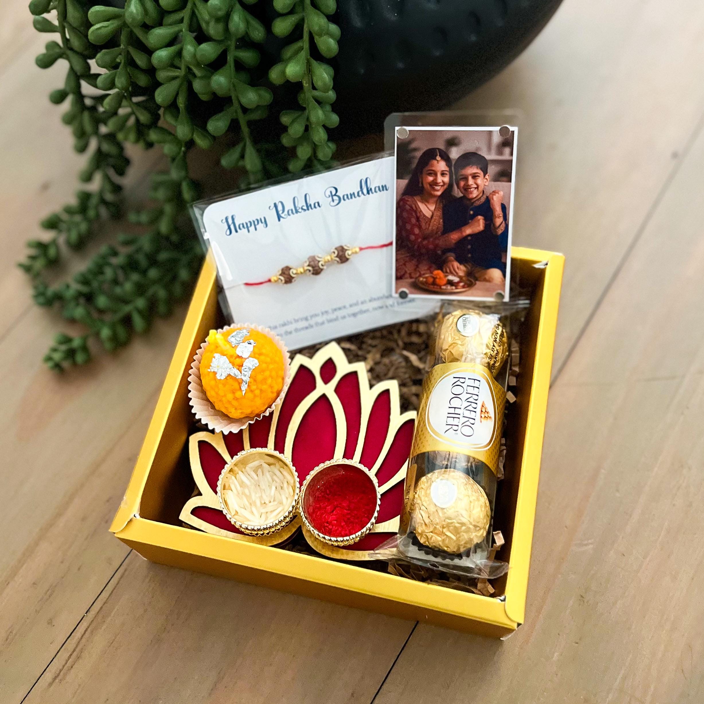 Rakhi Gift Box Desi Gifts Hamper