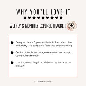 Simple. Feminine. Effective. Budgeting that feels beautiful