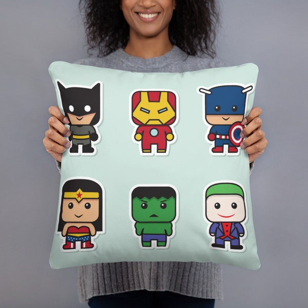 Superhero Pillows Etsy