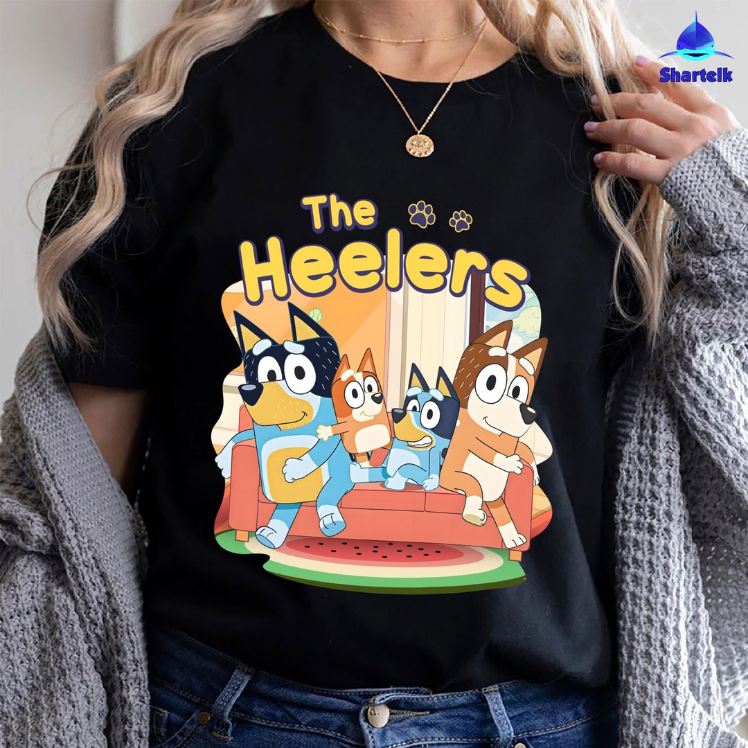 Bluey Chilli Heeler Shirt Bluey the Heelers Shirt Retro Etsy