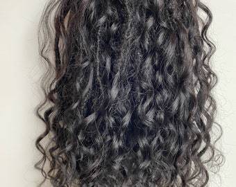 ALL Human hair Boho Locs - Bohemian Dread Locs - Boheiem Locs - Human Locs - Human Curl Dread Loc