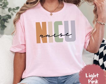 Shirt verpleegkundige NICU, shirt verpleegkundige NICU, shirt NICU verpleegkundige, cadeau NICU verpleegkundige, cadeau verpleegkundige waardering, neonatale intensive care, Nicu verpleegkundige ronde hals