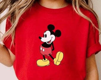 Disney Mickey Mouse Kids T-Shirt, Mickey Toddler Sweatshirt, Checkered Mickey Baby Onesie®, Disney Family Trip Toddler Shirt, Disney Gift