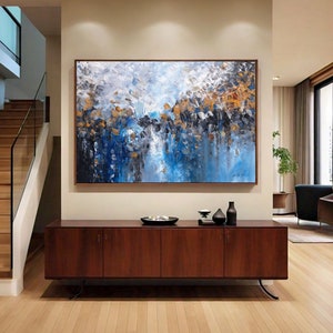 Abstract Art Painting, Oil Colorful Painting Wall Art, Landscape Painting Canvas Wall Art Painting, Modern Painting, House warming Gifts