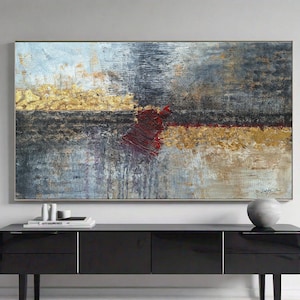 Abstract Painting, Canvas Wall Art, Textured Wall Art Oil Painting, Large Wall Art Original Painting, Modern Minimalist Painting on Canvas