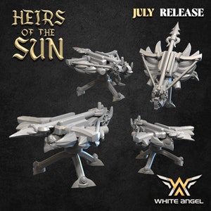 Large Assault Crossbow of Light, Heirs of the Sun, White Angel Miniatures