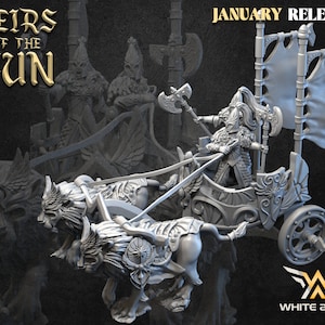 Chariot of Lions, Heirs of the Sun, White Angel Miniatures