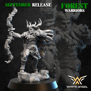 The King of the Forest, Forest Warriors, White Angel Miniatures