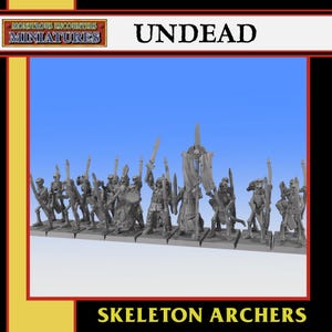 Skeleton Archers Unit, Undead, Monstrous Encounters