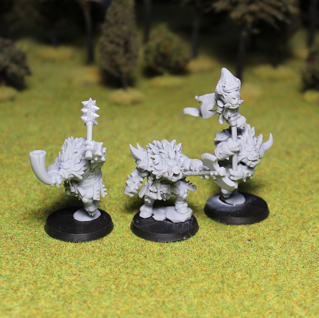 MoM Miniatures Pigmen Command Group