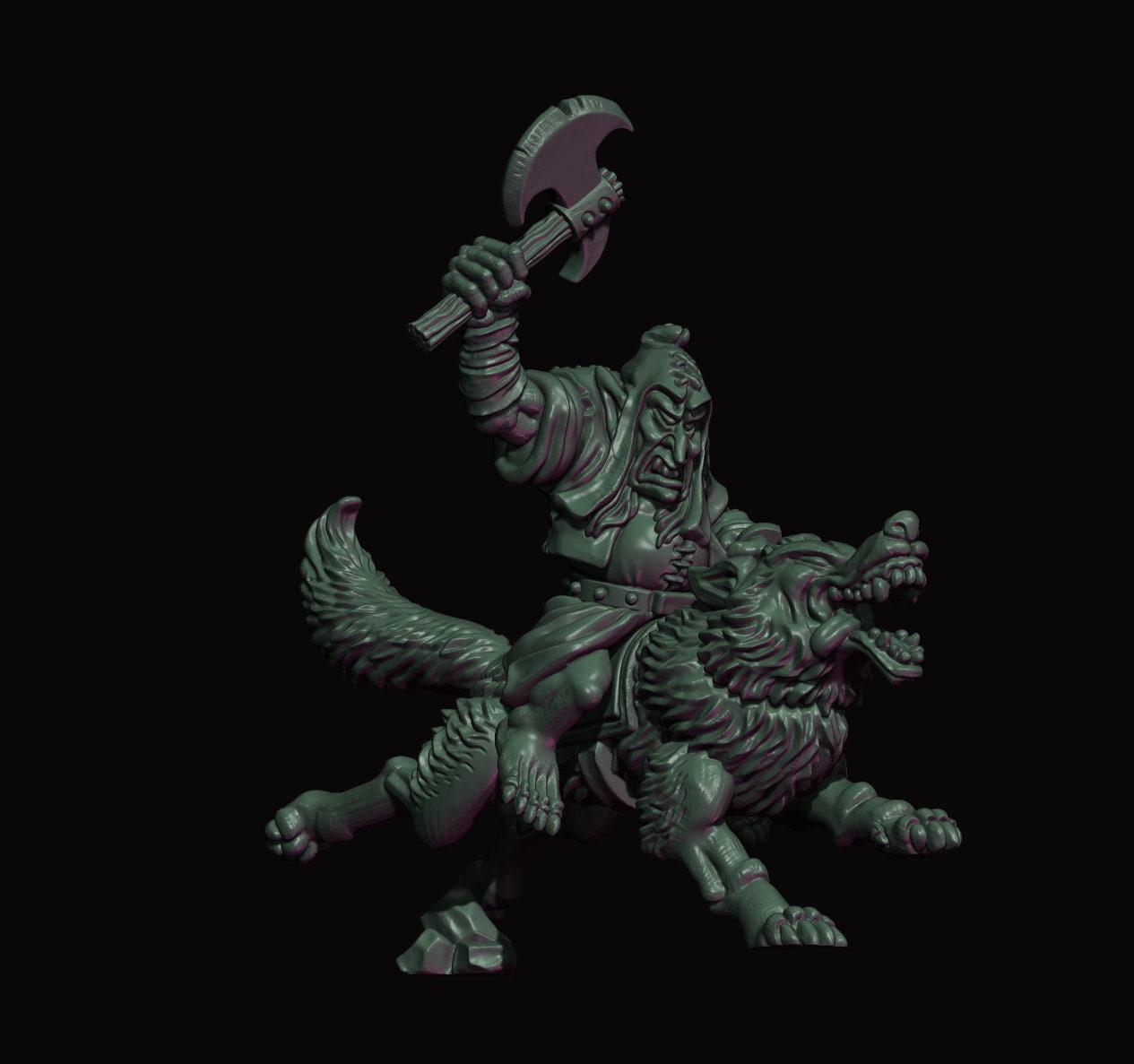 Fabelzel Hobgoblin on Wolves
