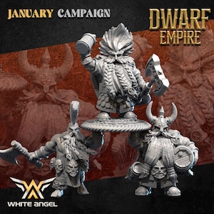 Dwarf Party, Dwarf Empire, White Angel Miniatures